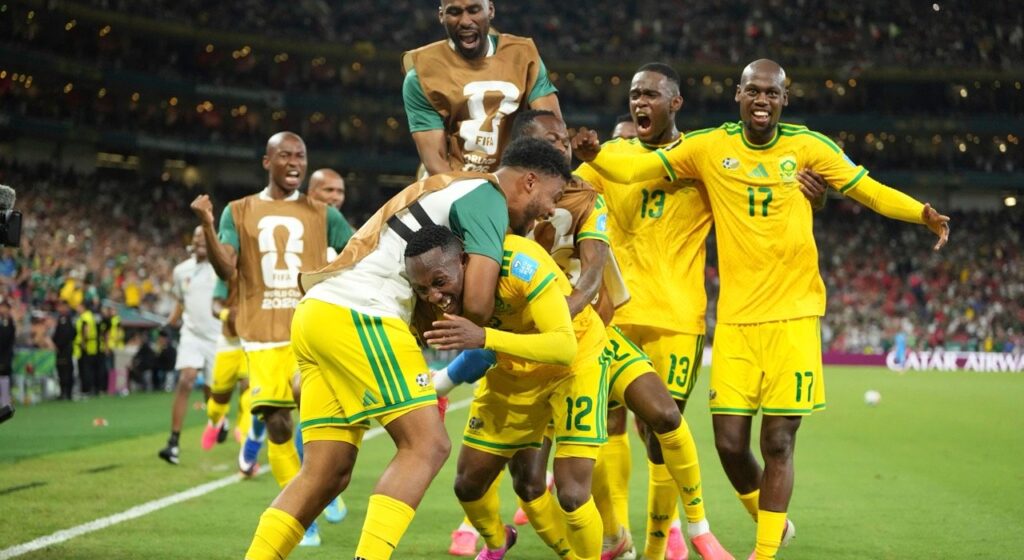 Sudafrica batte la storia