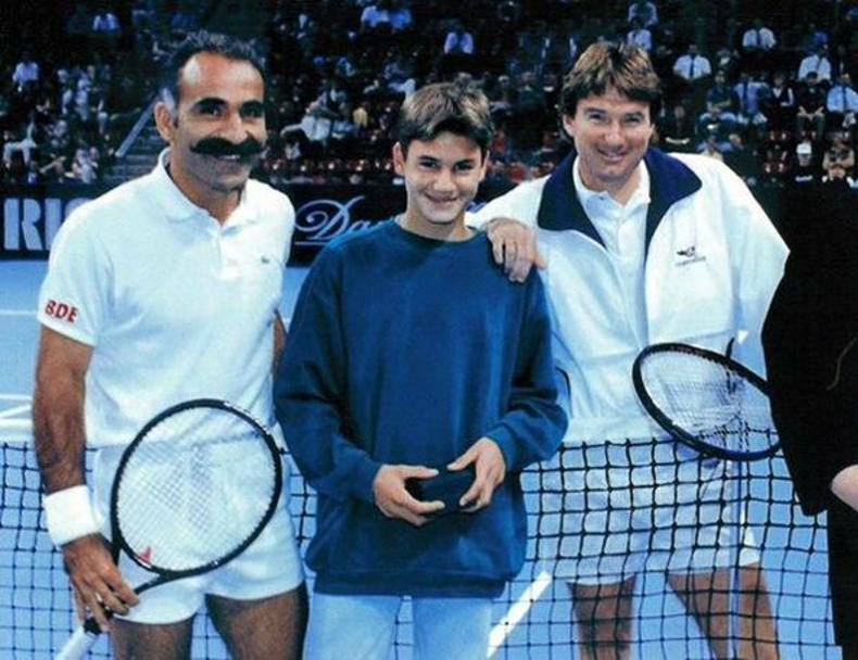 Roger Federer raccattapalle Roger Federer raccattapalle