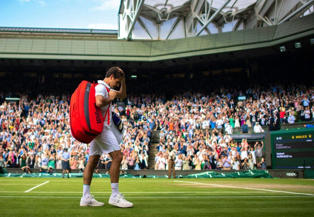 Roger Federer, Wimbledon 2021 Roger Federer