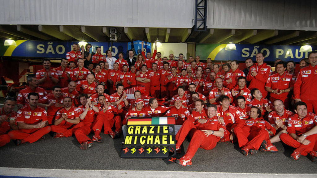 22 ottobre 2006: l’ultima gara di Schumacher in Rosso