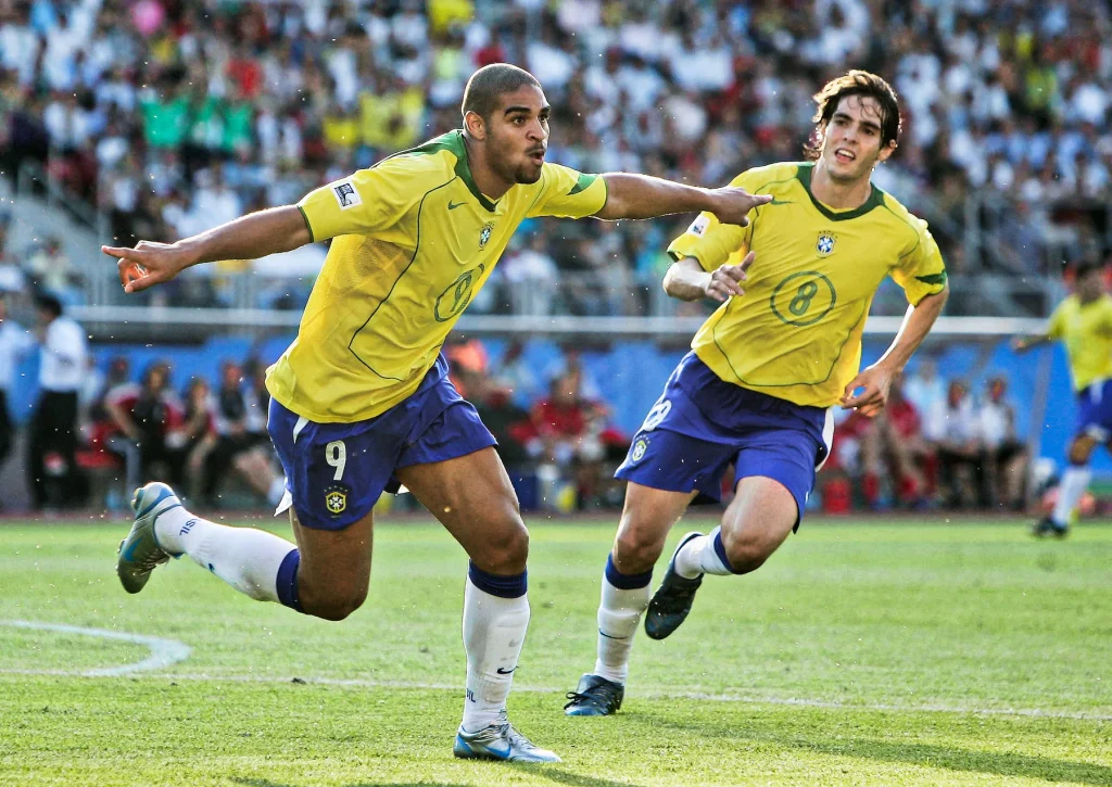 Adriano e Kakà, Copa America 2004 Adriano e Kakà, Copa America 2004